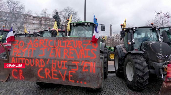 В Европе не угасают фермерские протесты – бастуют аграрии Польши, Франции и Испании