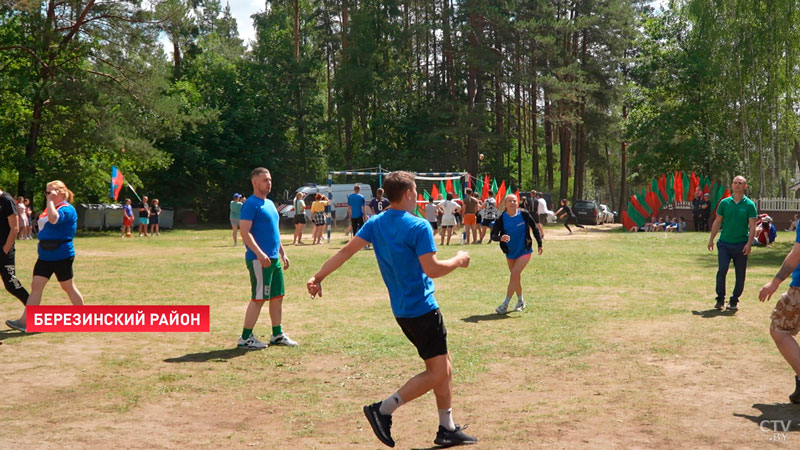 На Березине проходит молодёжный фестиваль TourFest-1