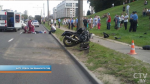 Страшная авария на проспекте Рокоссовского: мотоциклист врезался в столб и погиб