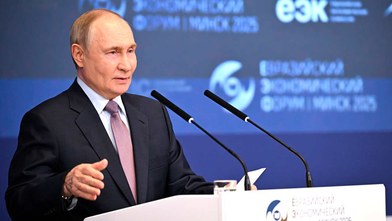 «Это грабеж». Путин высказался о заморозке российских активов на Западе