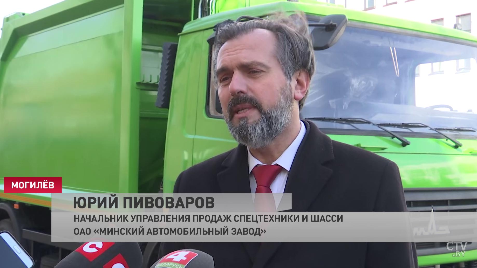 Работает на экологию. МАЗ выпустил первый белорусский мусоровоз на газовом ходу-15