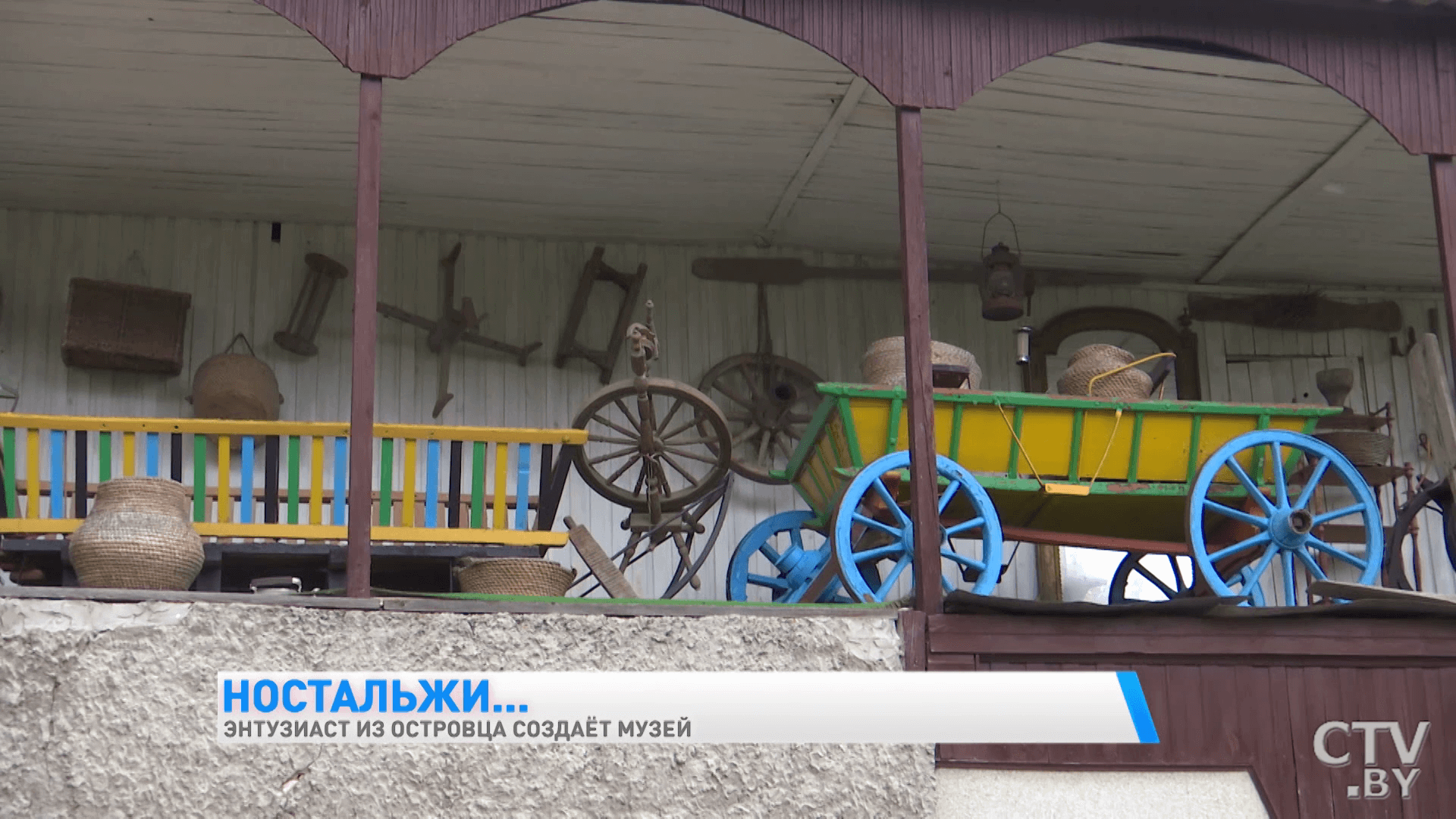 Видеокамера, на которую снимался Караченцев в «Белых росах». Что ещё можно увидеть в музее ретро в Островце-7