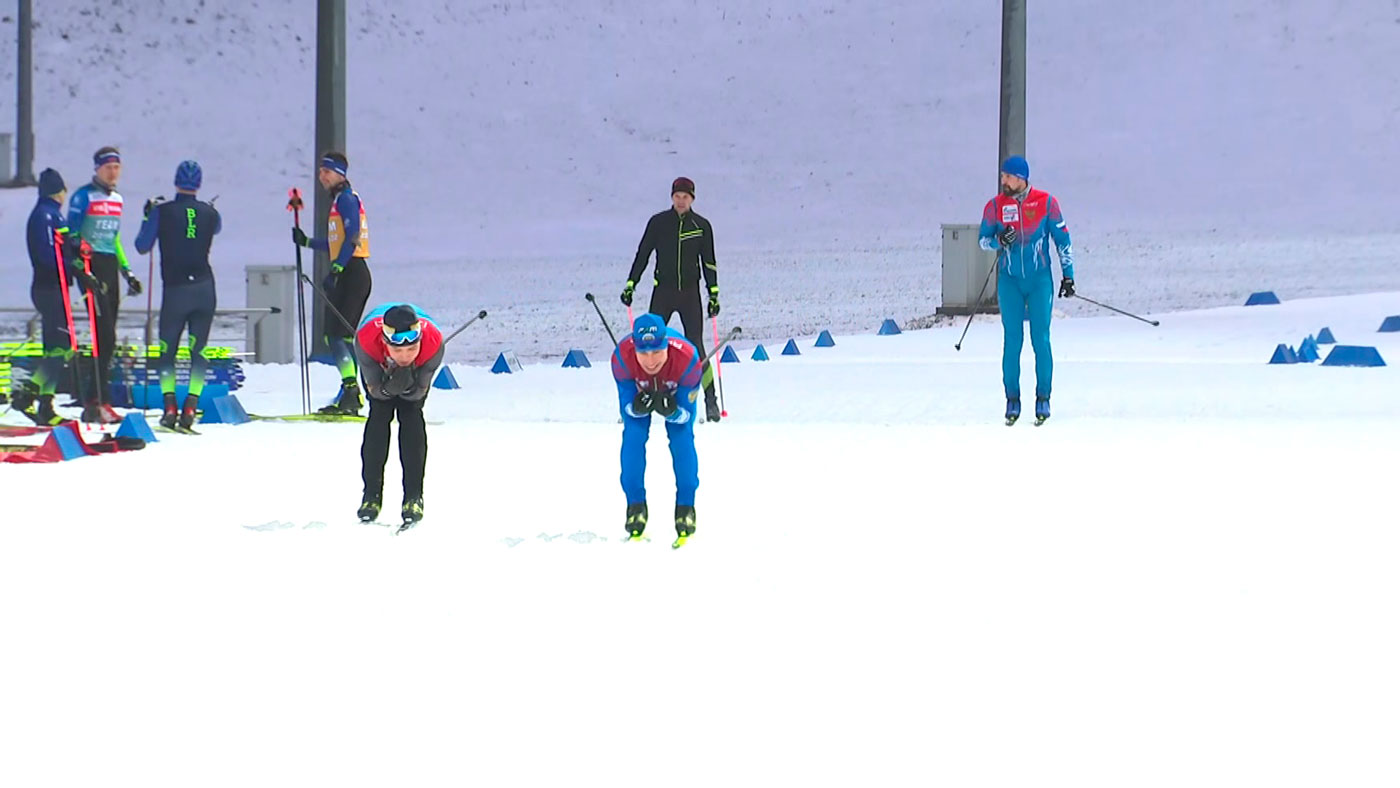 Мужским спринтом продолжается четвёртый этап Кубка Содружества по биатлону