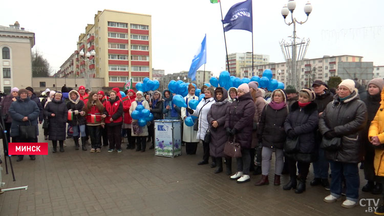 В Минске прошла культурно-патриотическая акция «Мы вместе – голосуй, Заводской!»-1