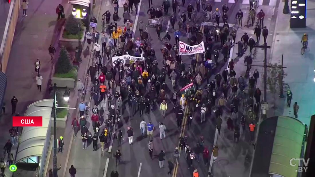 На фоне президентских выборов в США вспыхнули массовые протесты-1