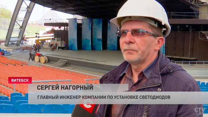 На главной площадке «Славянского базара в Витебске» приступили к реконструкции арки-4