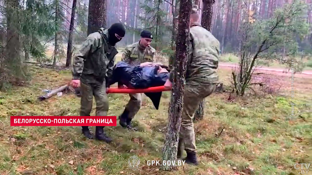 На границе с Польшей снова обнаружили беженцев, двое без сознания -4