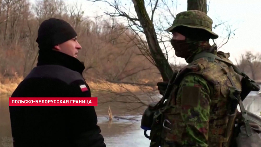 На польско-белорусскую границу прибыли эстонские военные, они помогут с ремонтом заграждений-1