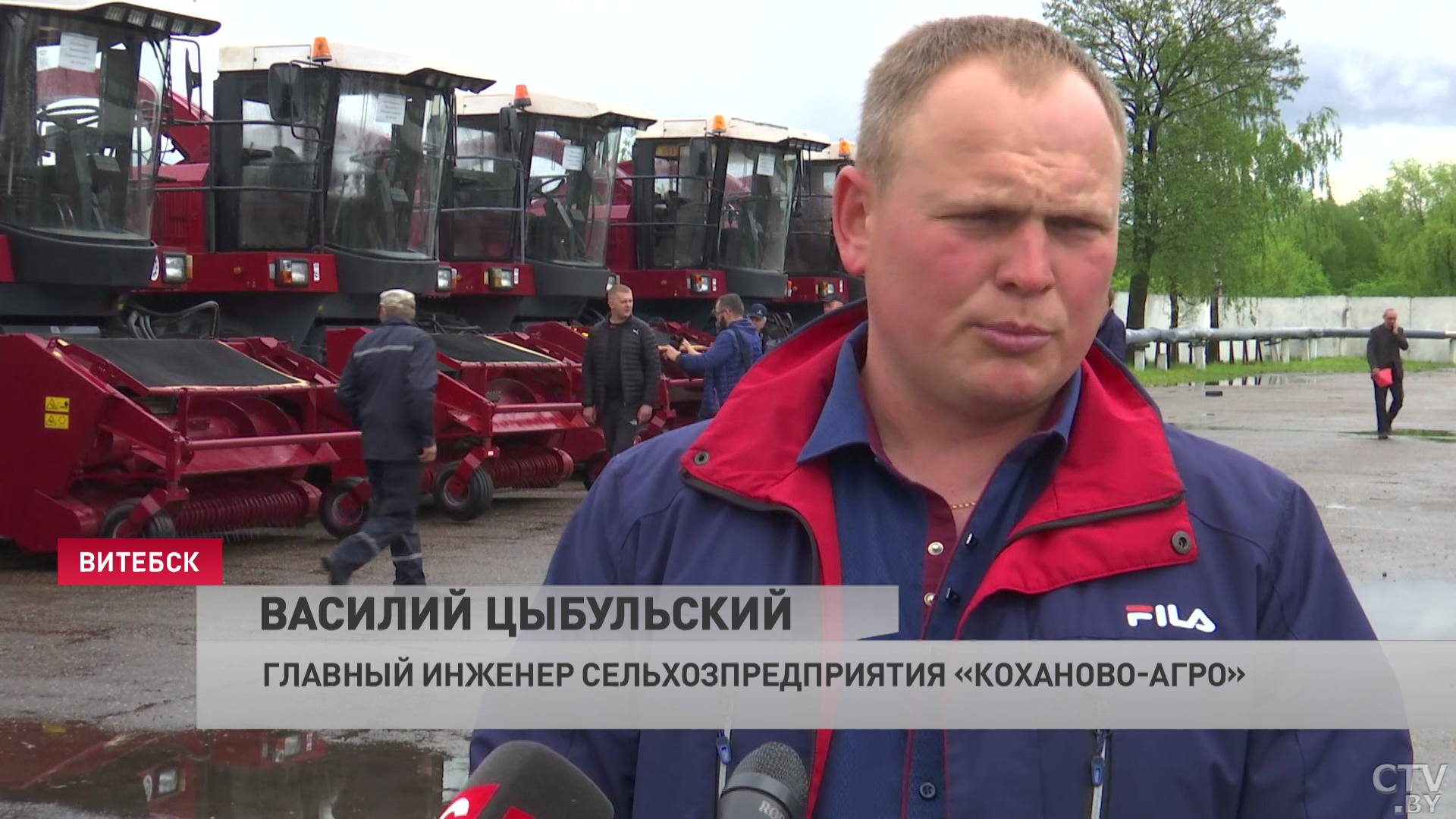 На поля выйдут более трёхсот комбайнов. В Витебской области аграрии готовятся к летним работам -4