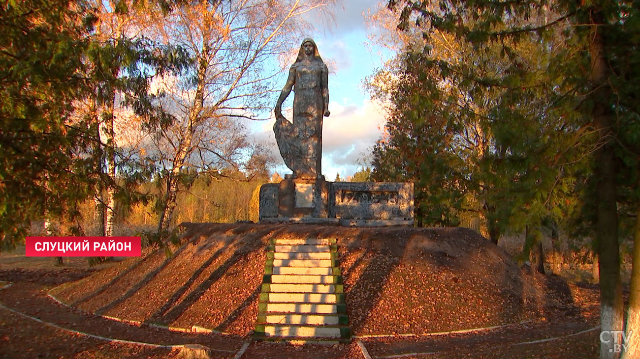В Слуцком районе началась реконструкция мемориального комплекса на месте сожжённой деревни-1