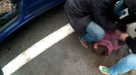 Видеофакт: наркоторговца из Гродно задержали прямо на трассе