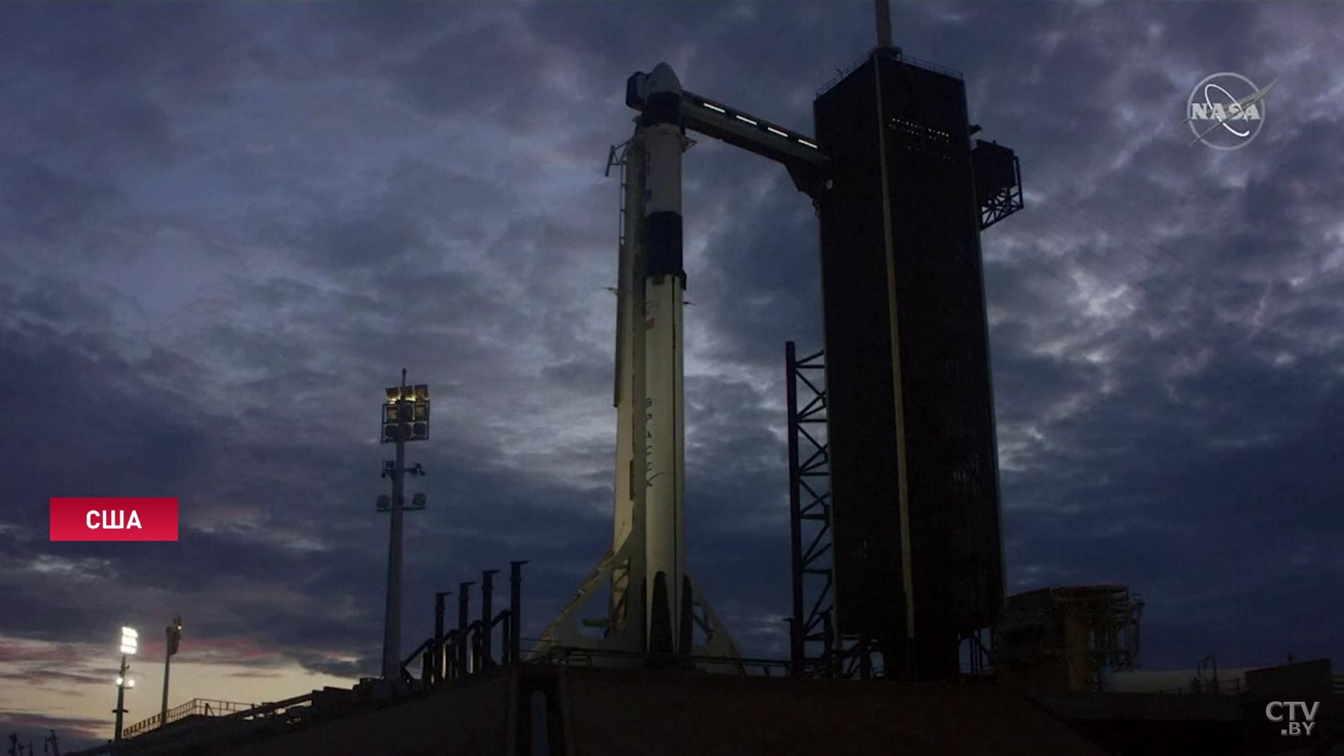 Стартовала ракета второй совместной миссии NASA и SpaceX-3
