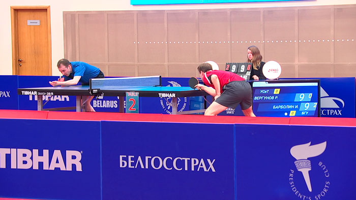 «Везде была борьба». В Минске прошёл командный чемпионат Беларуси по настольному теннису 