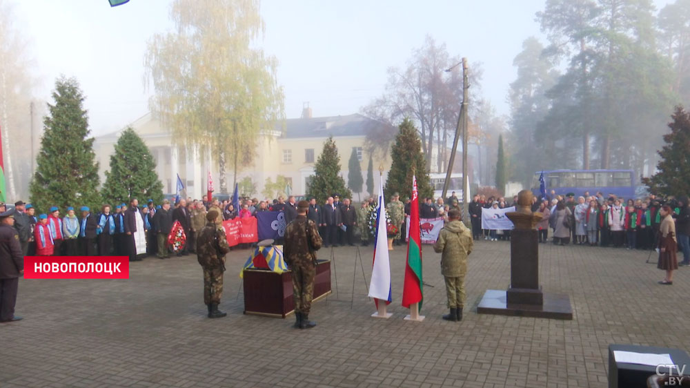 Самолёт сбит во время боевого вылета. Останки красноармейца, который погиб в 44-м, отправили из Новополоцка в Россию-10