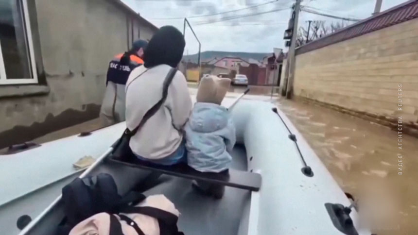 В Дагестане из-за наводнения погибли не менее 5 человек