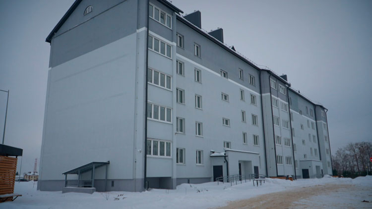 Новый 40-квартирный дом сдали в Узде