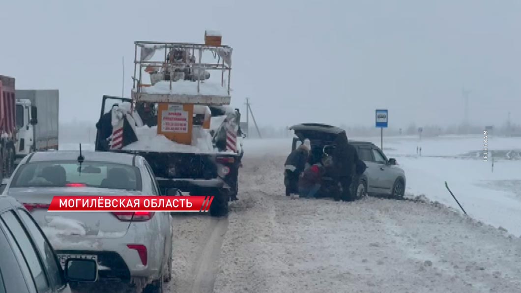 В Беларуси снова зима! Как устраняют последствия весенних снегопадов?-2