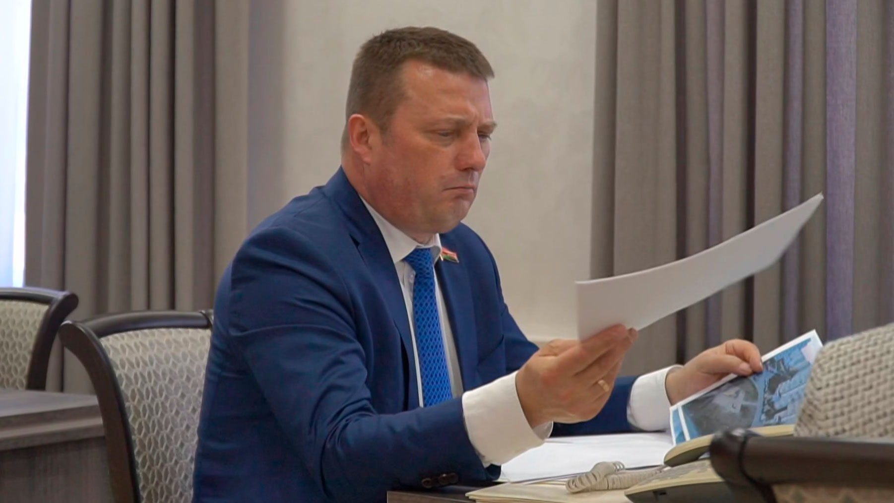 Сергей Хоменко провёл приём граждан в Новогрудке