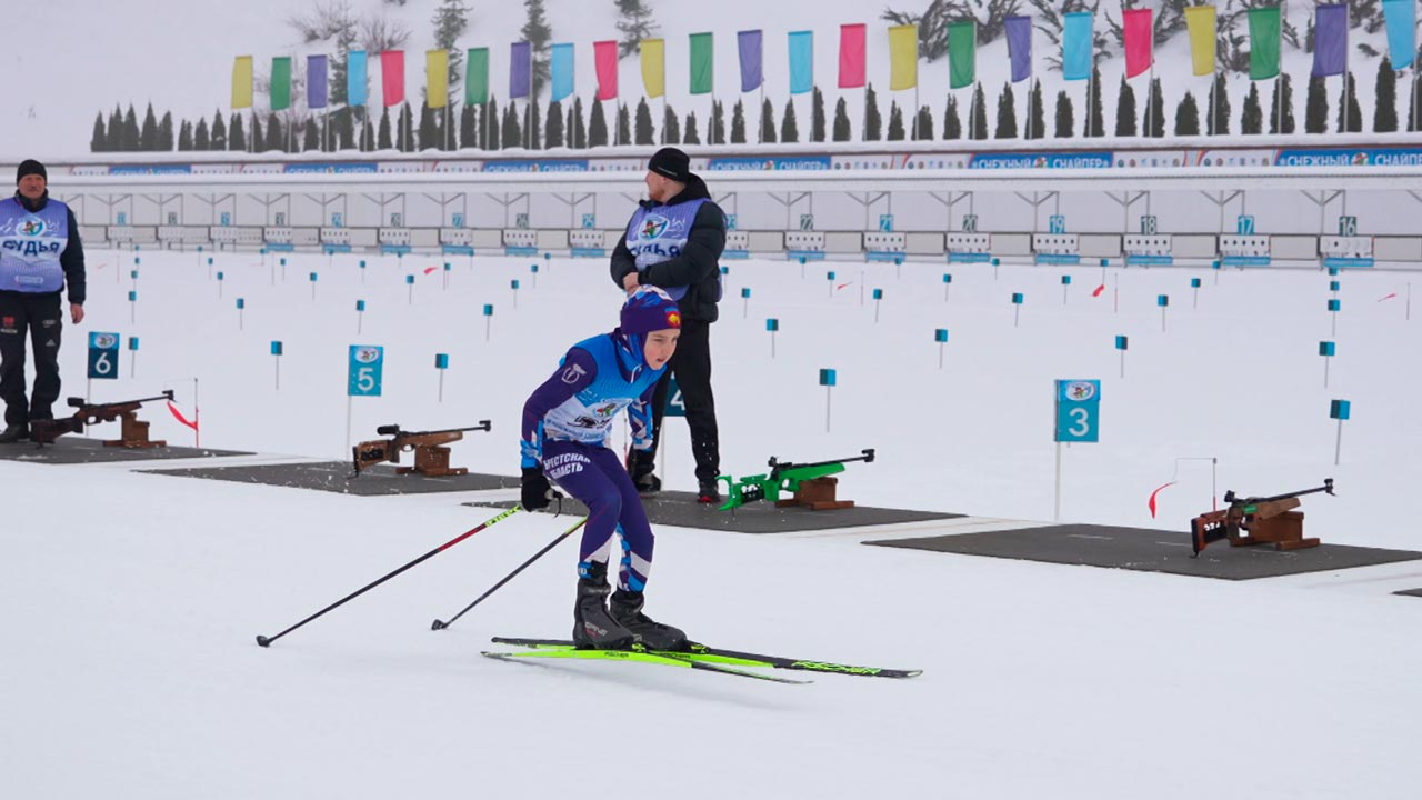 «Снежный снайпер – 2026»! В Раубичах завершились республиканские соревнования по биатлону