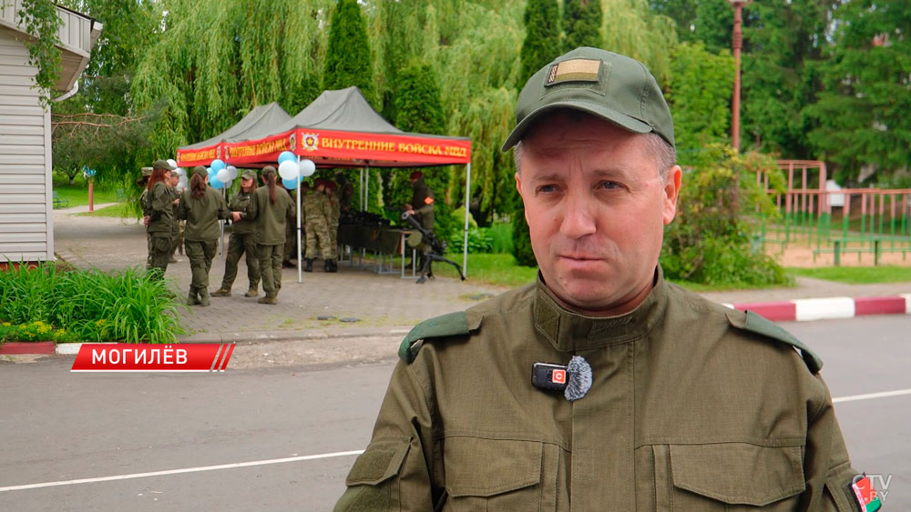 Военно-полевой сбор для подростков проходит в Могилеве-4
