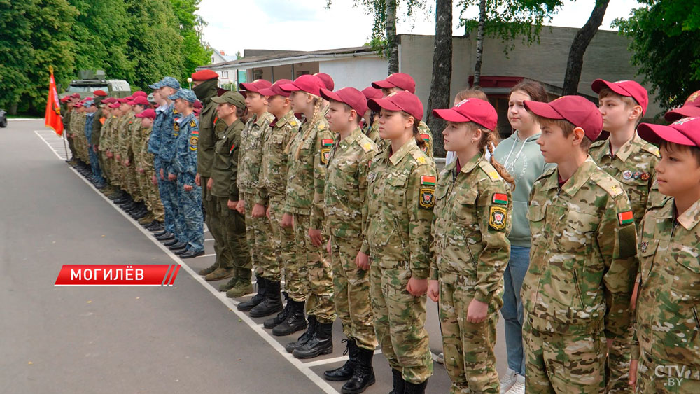 Военно-полевой сбор для подростков проходит в Могилеве-2