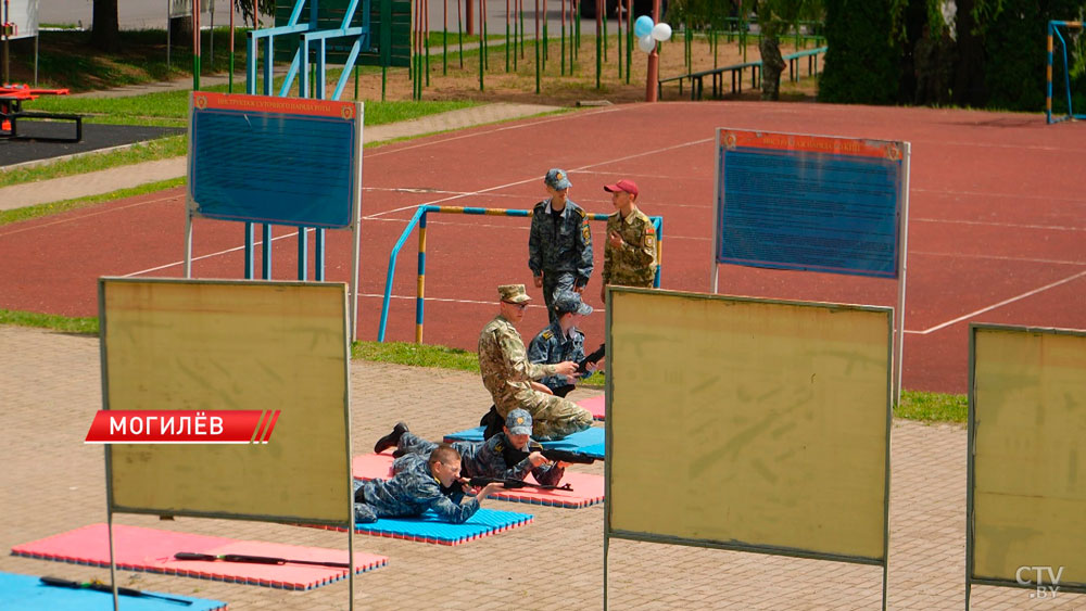 Военно-полевой сбор для подростков проходит в Могилеве-8