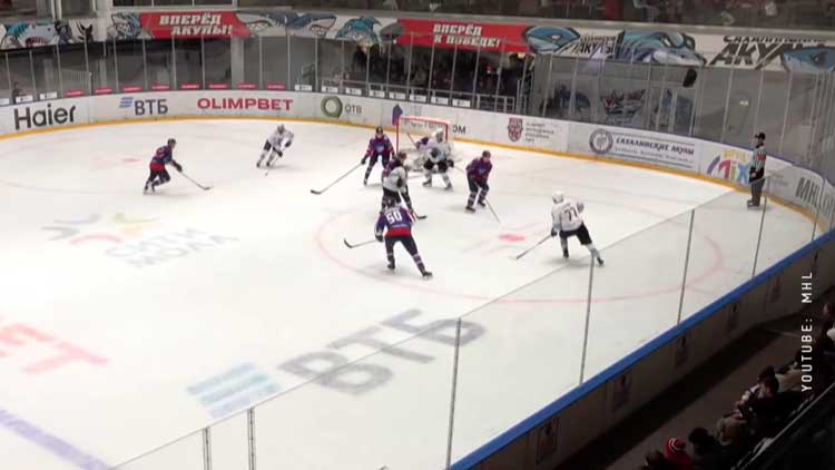 «Динамо-Шинник» обыграл «Сахалинских акул» в МХЛ