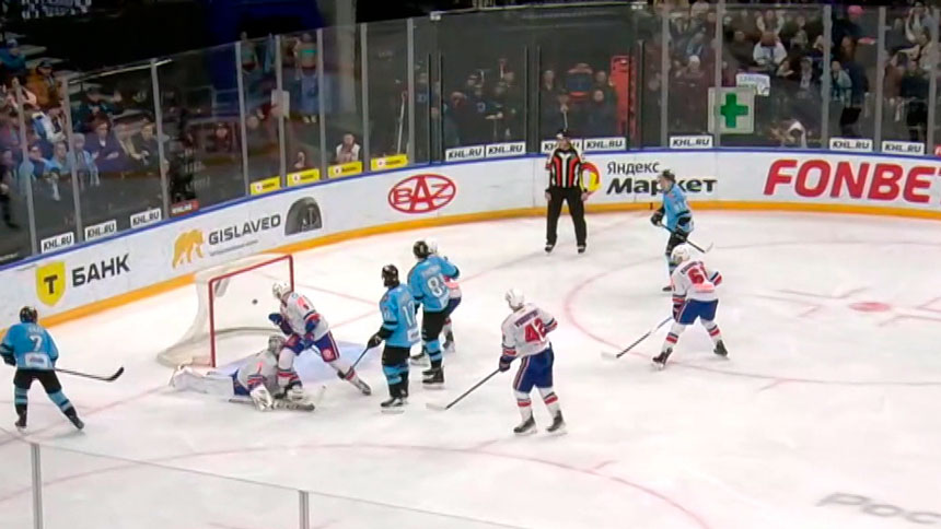 Минское «Динамо» проиграло СКА из Санкт-Петербурга