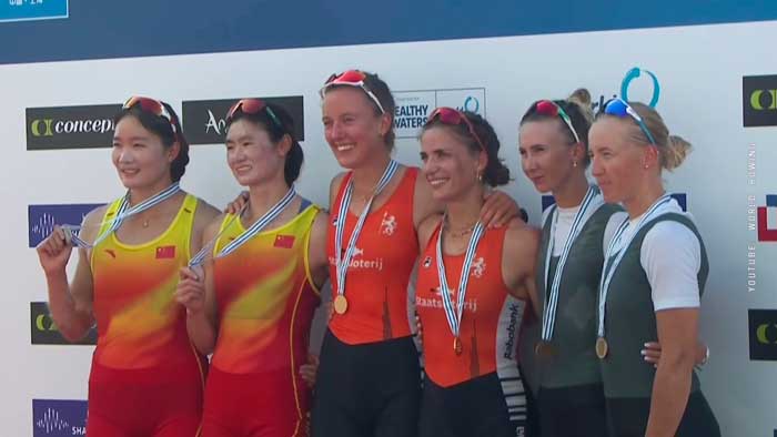 Климович и Фурман стали призёрами чемпионата мира по академической гребле