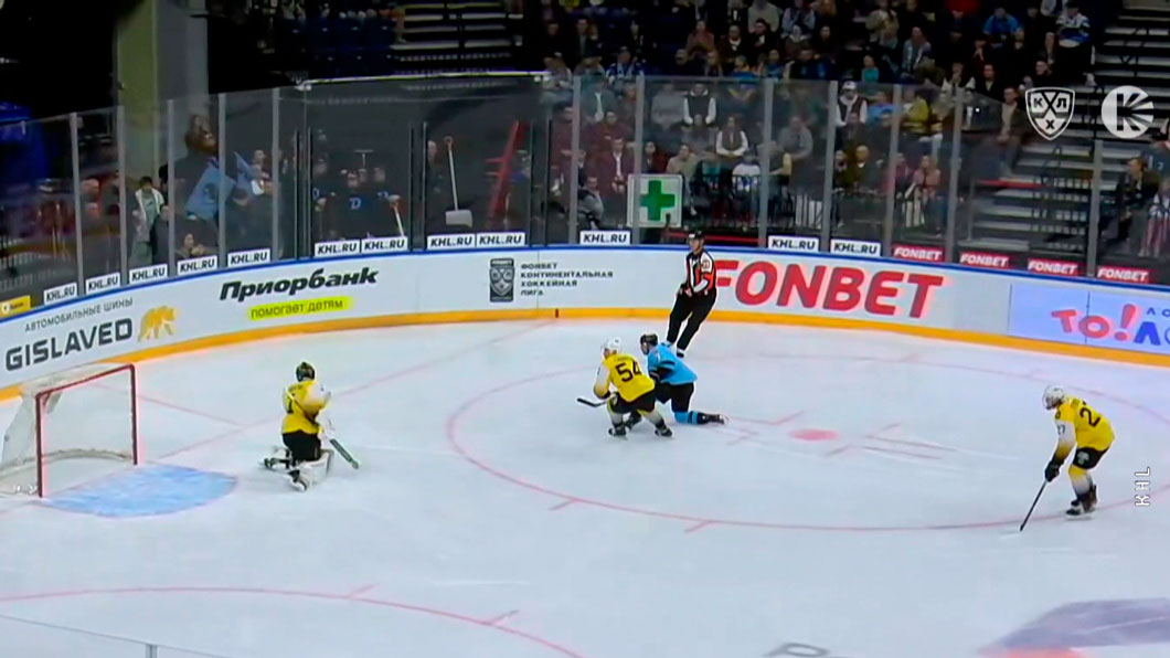 Минское «Динамо» уступило «Северстали» в матче КХЛ