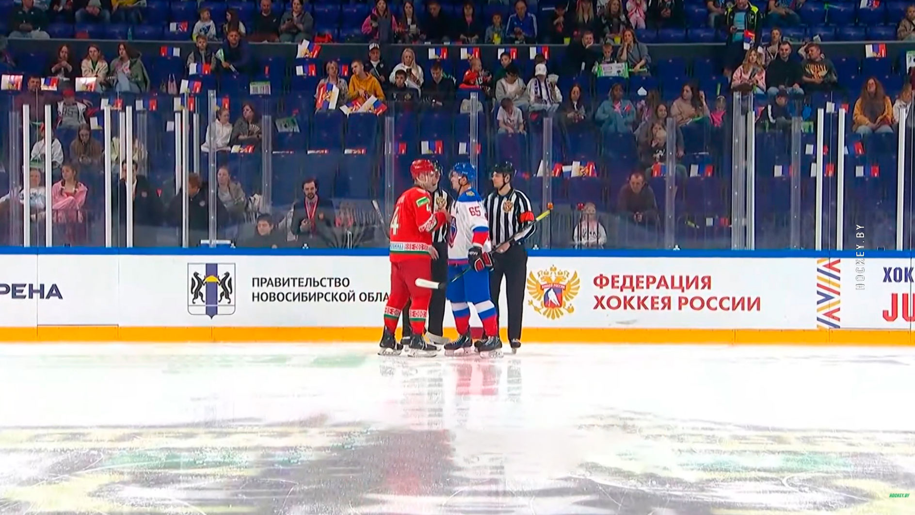 Молодёжная сборная Беларуси (U20) по хоккею выиграла серебро турнира в формате 3х3