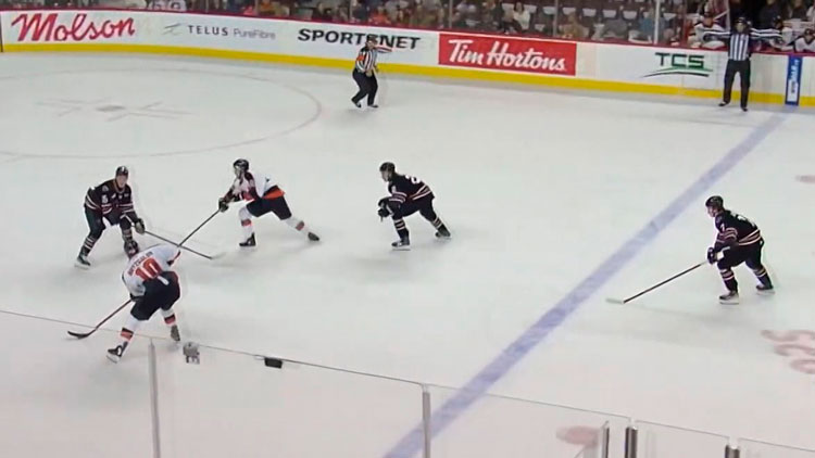 Ярослав Брызгалов забросил шестую шайбу в сезоне Западной хоккейной лиги