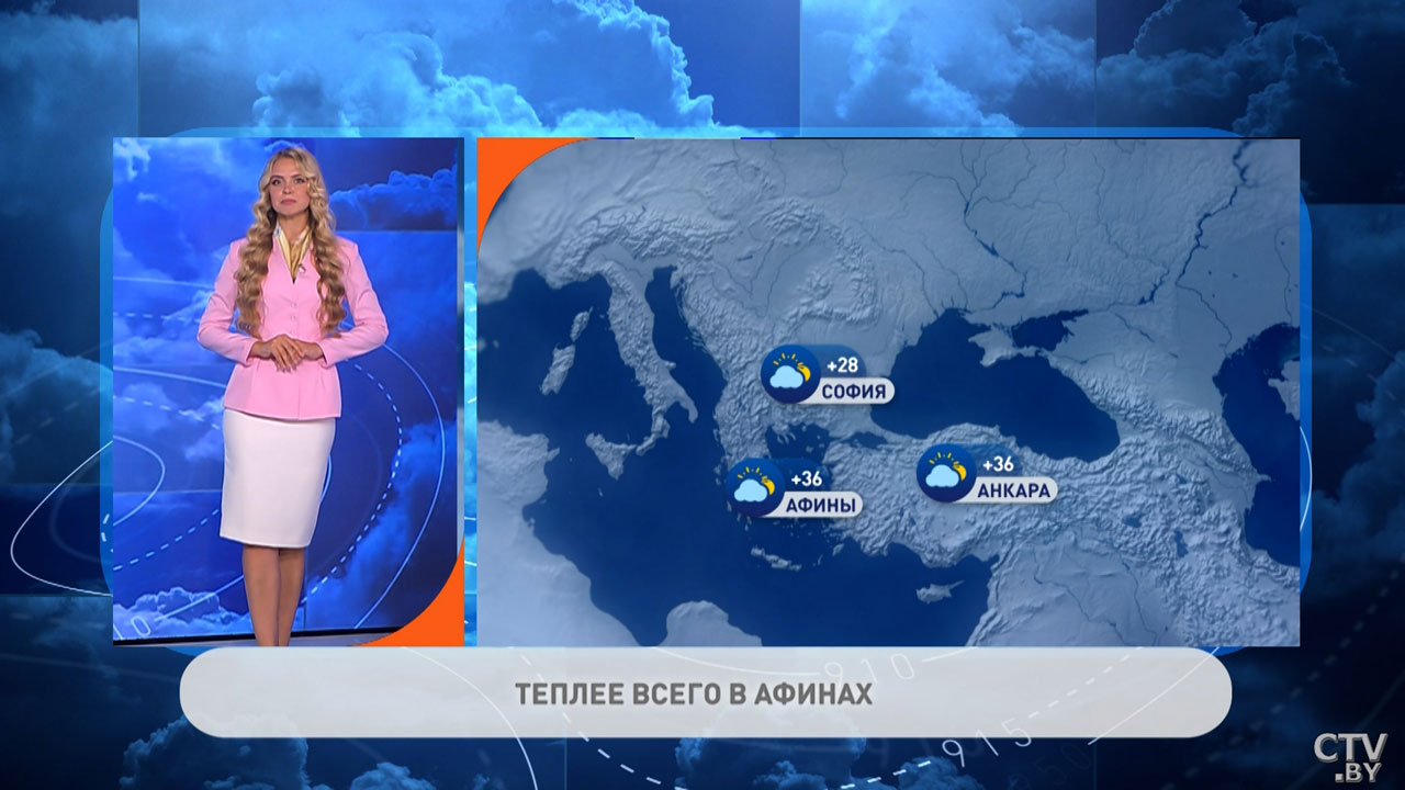 В Москве переменная облачность и до +33 – погода в Европе на неделю-4