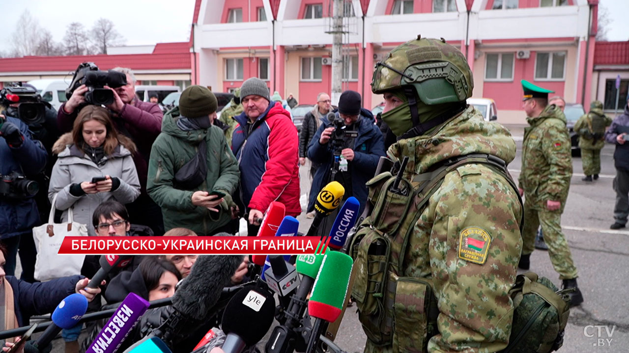 Пресс-тур иностранных СМИ на белорусско-украинскую границу! Что показали журналистам?-24