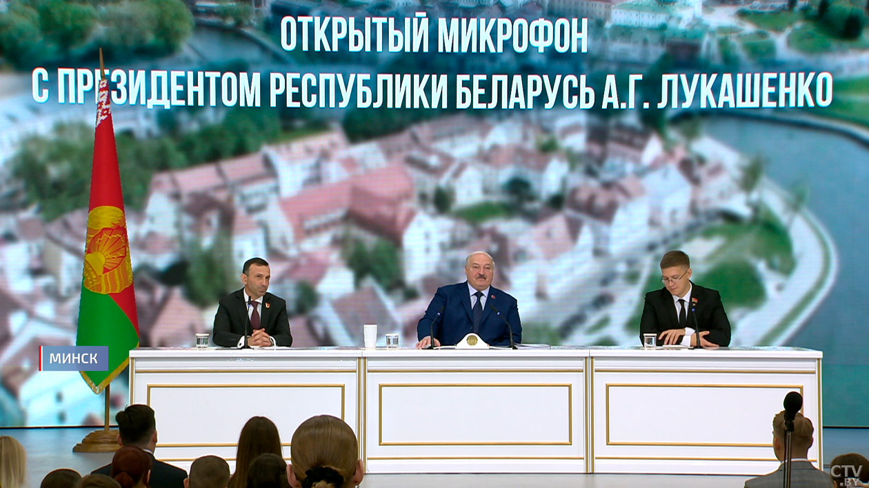 Помилование, умные деревни и полёт в космос – о чём студенты БГУИР спрашивали Лукашенко?-30