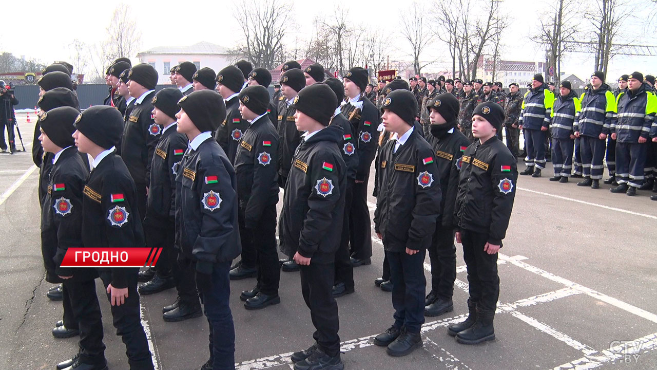 В Гродно на базе ОМОН открыли военно-патриотический клуб «Волат»-2