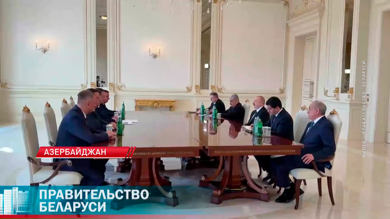 Александр Турчин провёл переговоры с Ильхамом Алиевым-3