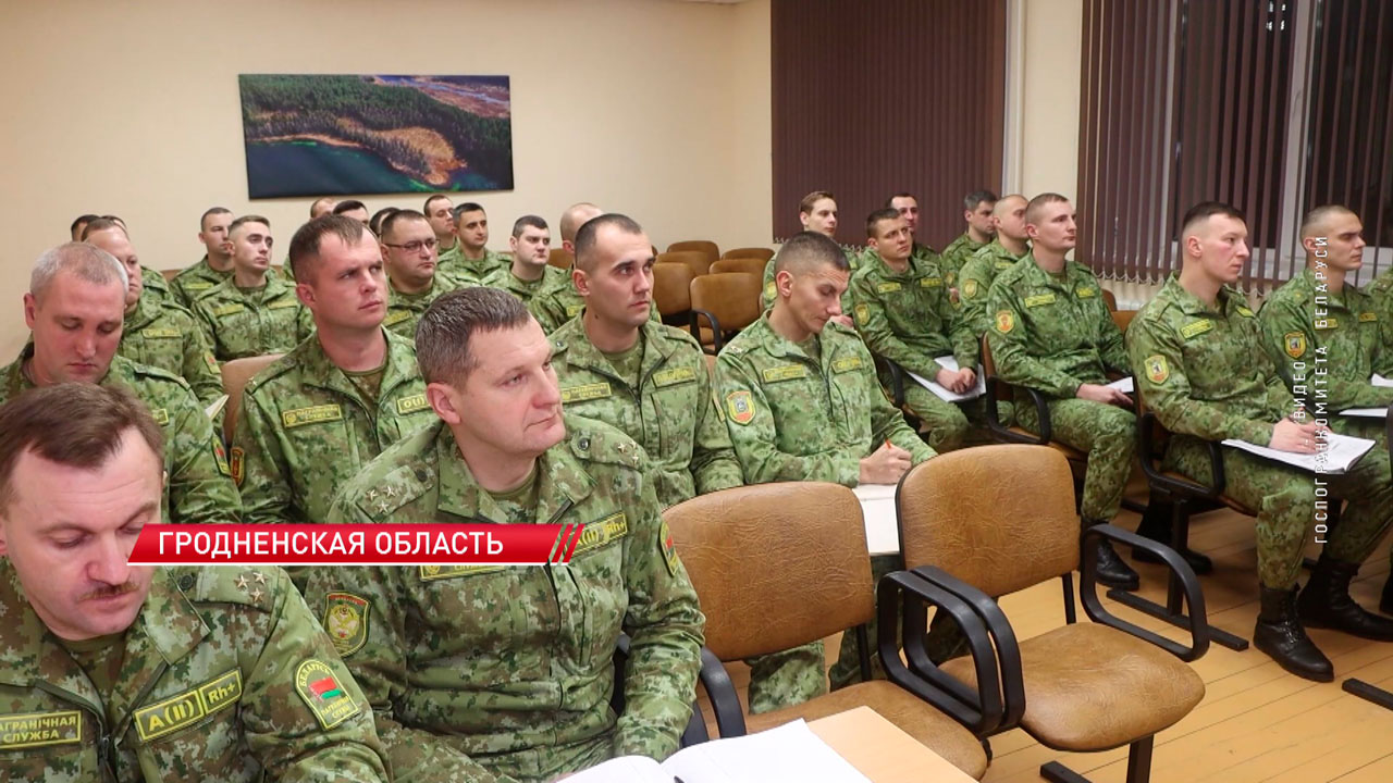 На базе пограничной комендатуры «Гудогай» прошел учебно-методический сбор-2