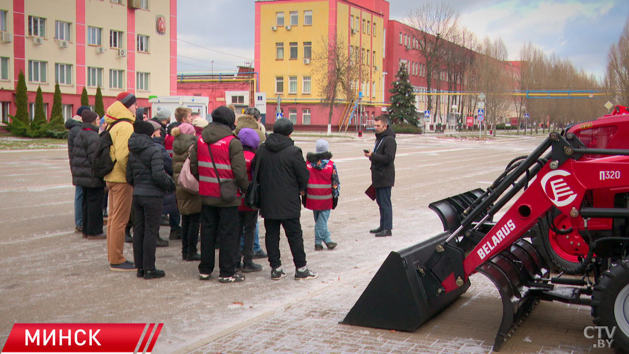 На МТЗ стартовал сезон промышленного туризма-2