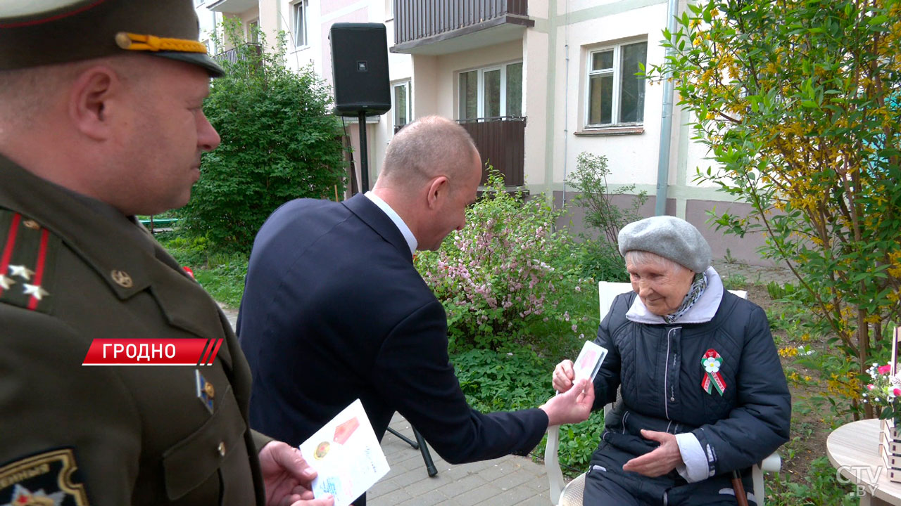 В Гродненской области стартовал поздравительный марафон ко Дню Победы-2