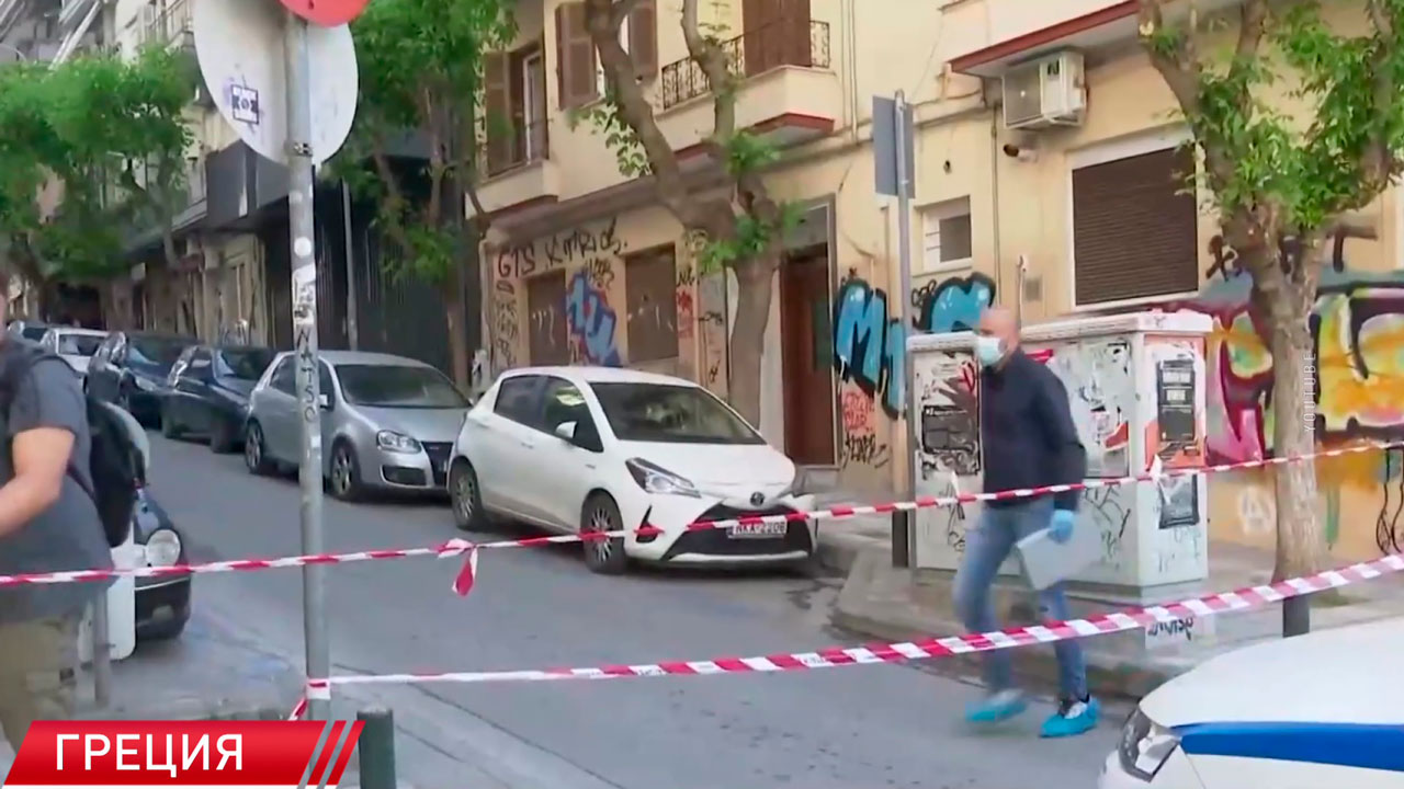 При взрыве бомбы в Салониках погибла женщина