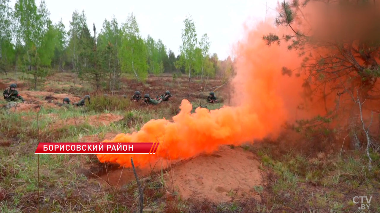 Под Борисовом проходит финал военно-патриотического турнира «Вызов»-2