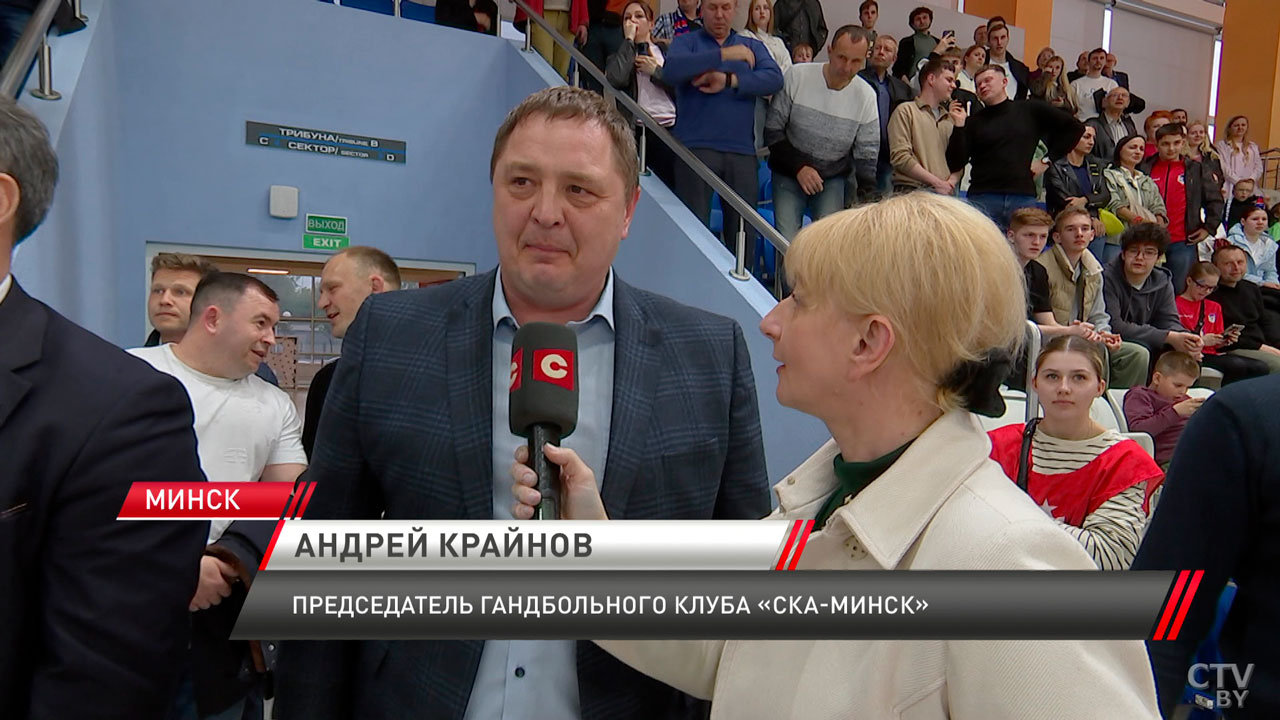Пятому матчу быть! Минский СКА сравнял счёт в финальной серии ЧБ по гандболу-4