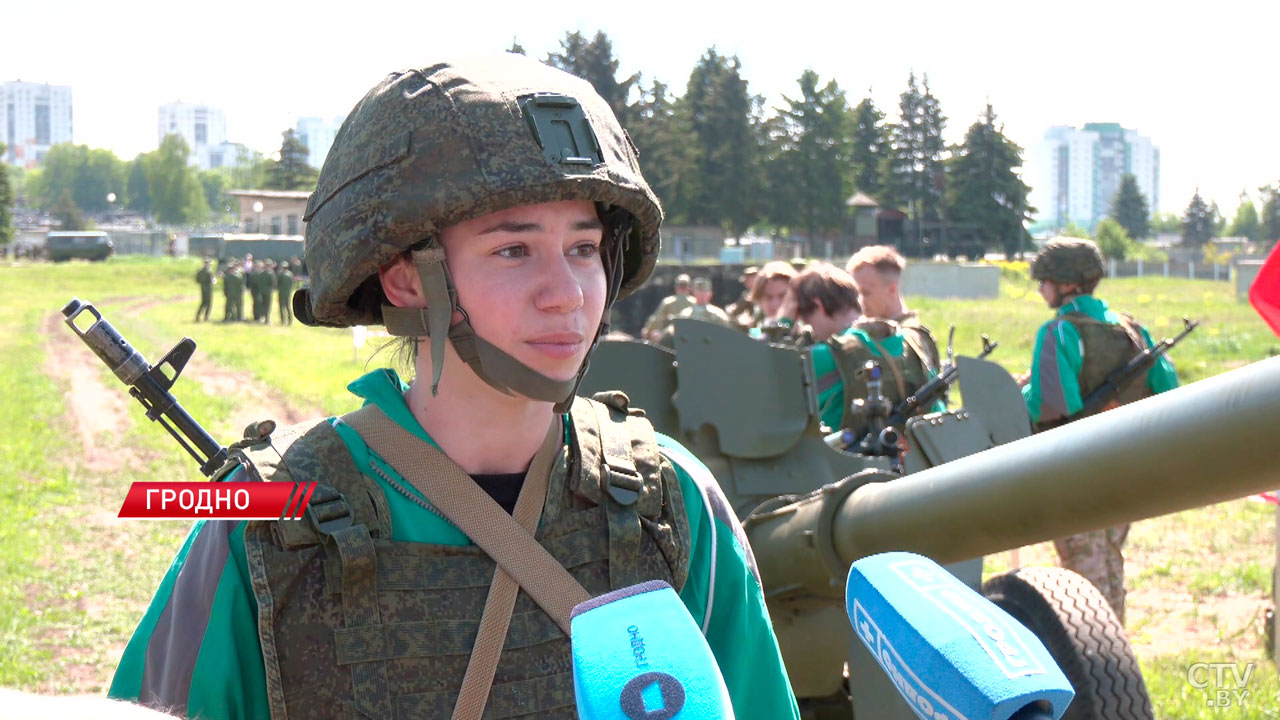 В Гродно прошёл областной этап военно-прикладной игры «Прорыв»-6