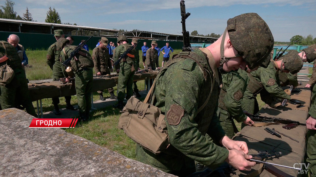 В Гродно прошёл областной этап военно-прикладной игры «Прорыв»-2