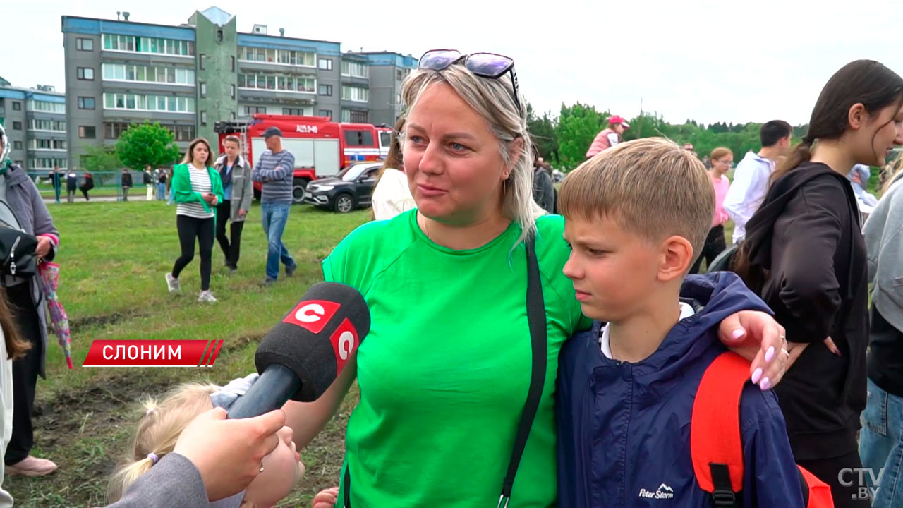 Легендарные танки Т-34 проехали по Слониму – в городе прошла акция «Марш Победы»-6