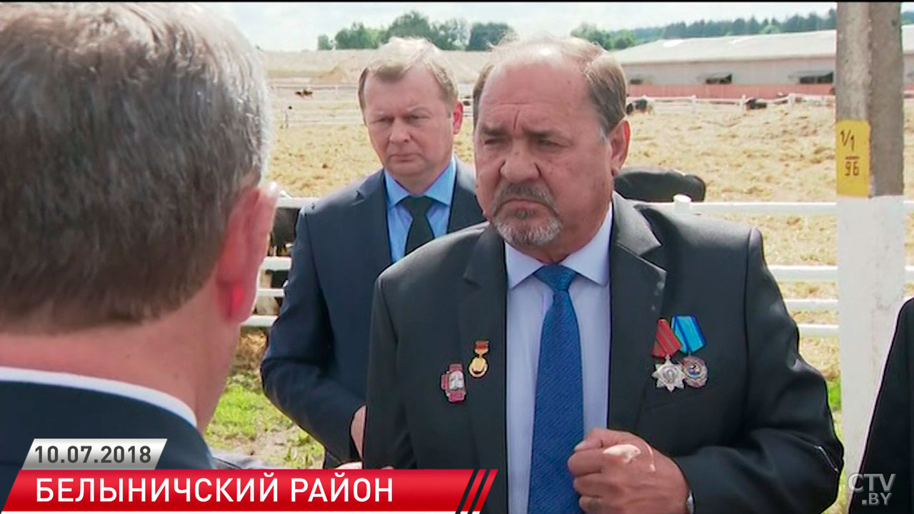 Памятник легендарному председателю колхоза «Родина» открыли в Белыничском районе-2