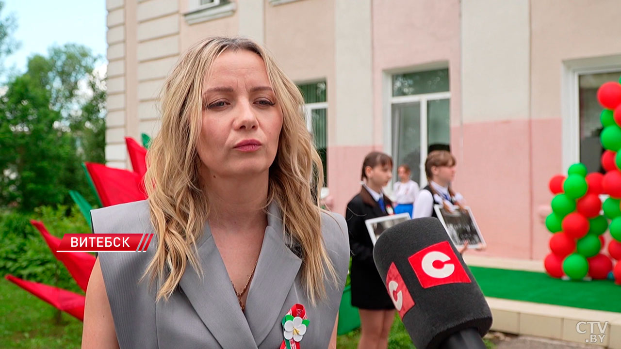 Имя Михаила Бирюлина присвоено одной из школ Витебска-6