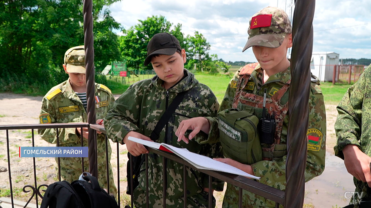 В километре от границы с Украиной – школьники из Глыбоцкого добровольно охраняют рубежи Родины-2