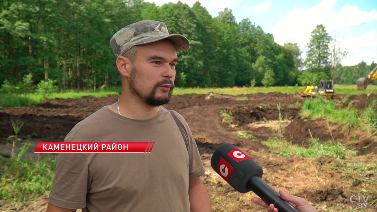 В Беловежской пуще реализуют пилотный проект по восстановлению гидрологического режима реки-4